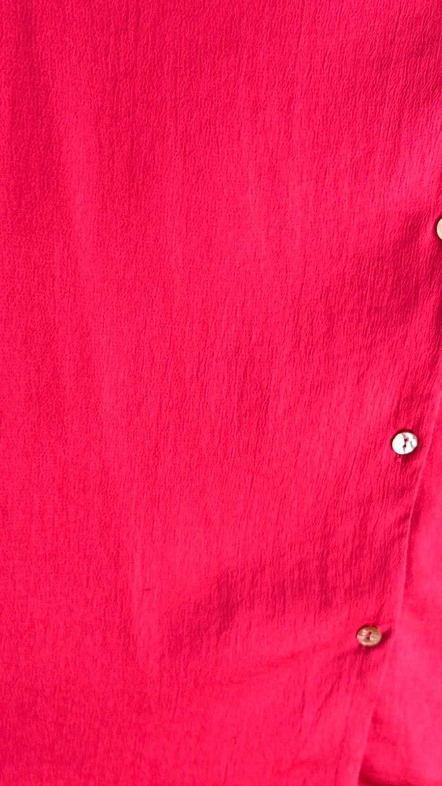 Lindo Blusa Camiseira Rosa Fuchsia Acetinada Mango • L • TN284 – photo 3